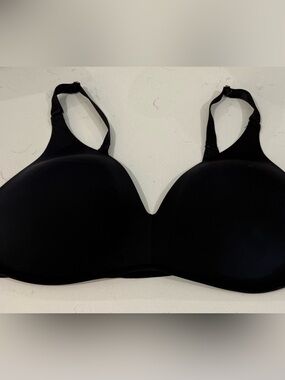 40C Soma Bra Vanishing 360 Back Front Close Perfect Coverage Adjustable Black
